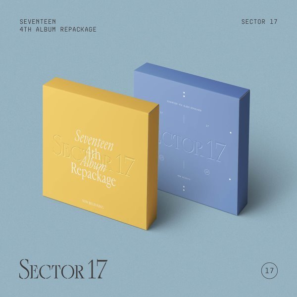 (CD)SEVENTEEN(SEVENTEEN) 4th リパッケージ:SECTOR 17(バージョン2種のうち1種ランダム発送):(終了)フォー