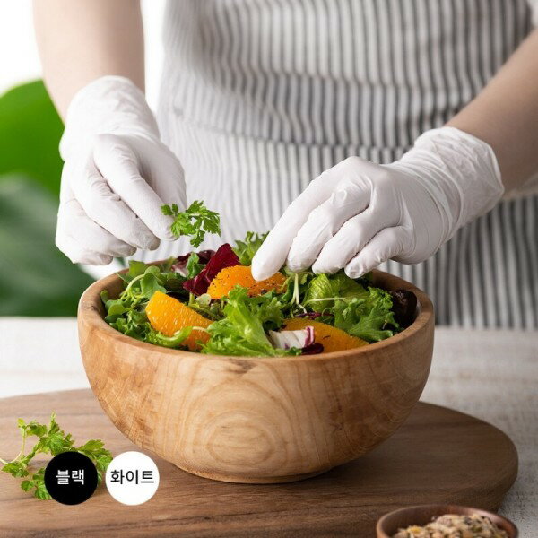 デイリー ニトリル 手袋 100枚 食品用 料理用 ゴム手袋