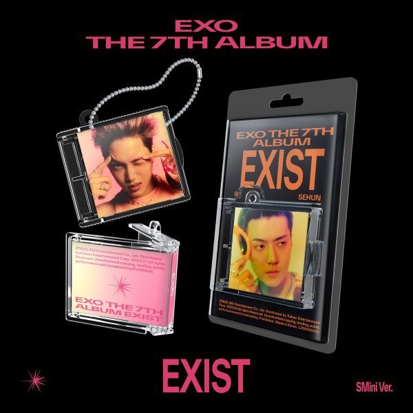 EXO（EXO） 7thアルバム - EXIST（SMini Ver.）（スマートアルバム）（8種のうち1種ランダム発送）