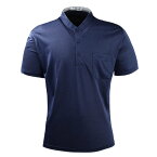 パークタウン チャイナ半袖Tシャツ 男子ゴルフウェア カラー冷感Tシャツ