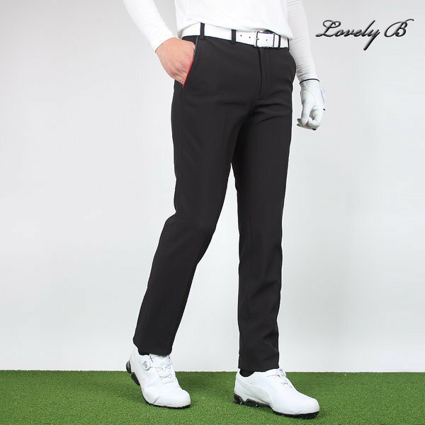 (メンズ) SH9707 メンズ 冬 起毛 ゴルフパンツ メンズ 綿ズボン