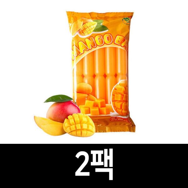 おいしい輸入菓子 マンゴーバー 45ml(10個入)ジュース/フルーツドリンク
