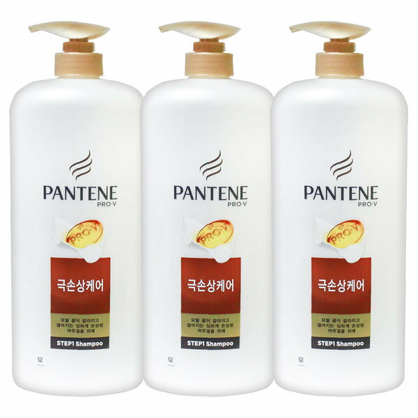 パンテーン 極損傷ケアシャンプー 1200mlx3個 大容量