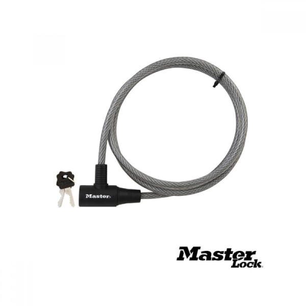 MASTER LOCK ワイヤー鍵 8154DPF 錠前 ロック/自転車鍵/ロック/自転車用品/錠/ワイヤー錠/定規