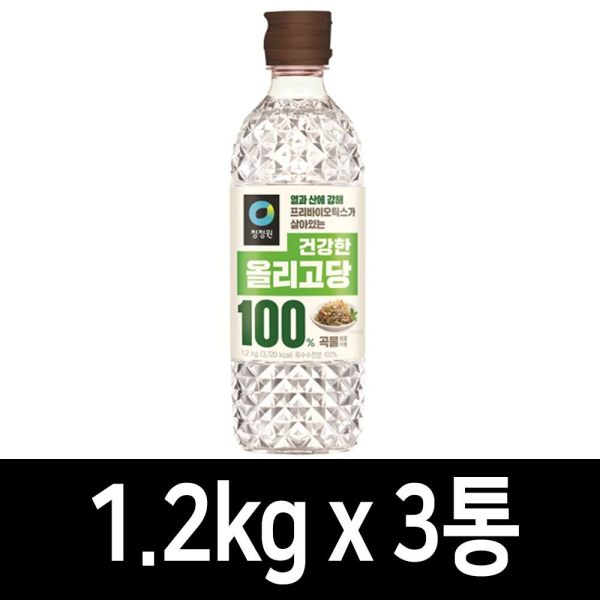 チョンジョンウォンオリゴ糖1.2kg 3粒/米飴の商品画像