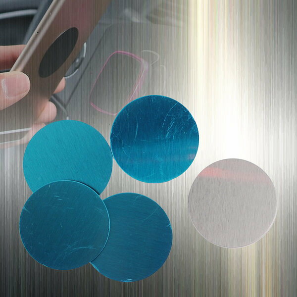 30mm 彫刻鉄板 円形 5個 磁石 固定 補助 鉄板 スタンド