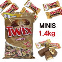 マーズ ツイックス ミニチョコバー TWIX 1.4kg チョコレートバー 学校おやつの商品画像