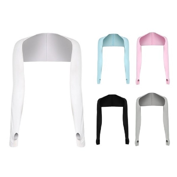 (グレー)紫外線カットクールアームカバー ショルダーアームスリーブ ゴルフ野外活動(1本)/UVカットクールアームカバー/登山/釣り/ランニング/ライディング/運動