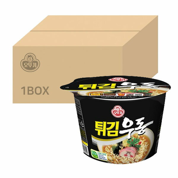 オットゥギ 天ぷらうどん カップラーメン 大カップ 110g 12個