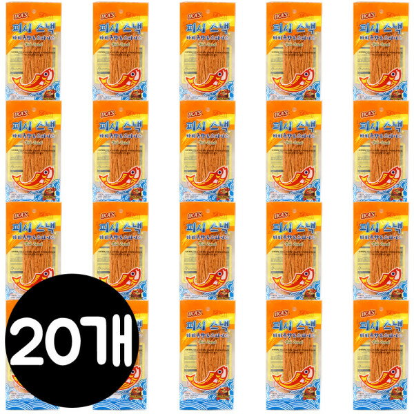フィッシュスナック バーベキュースパイス 15gx20個/ おやつ/ おつまみ/ イカの商品画像