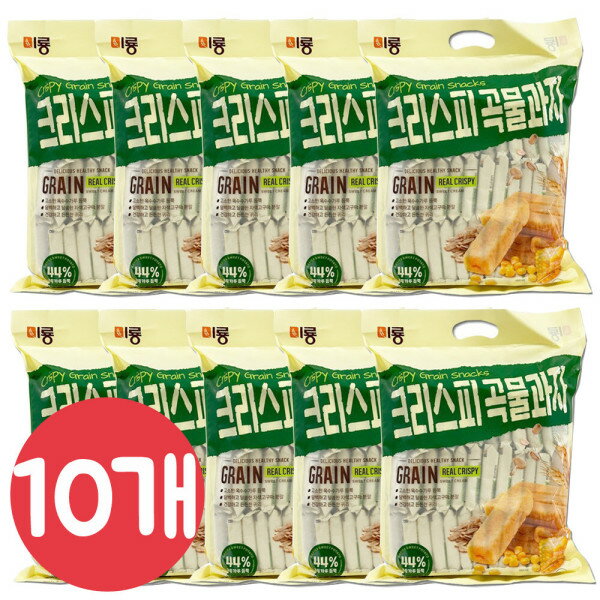 楽天Gmarket JAPANミリョン クリスピー ロール 大容量 穀物菓子 650gx10個/ オートミール/ クリスピー/ シリアル/ 大麦菓子/ 米菓子/ 乾パン/ 薬菓