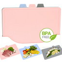 BPA FREE 抗菌 インデックス まな板 4Pセット まな板セット