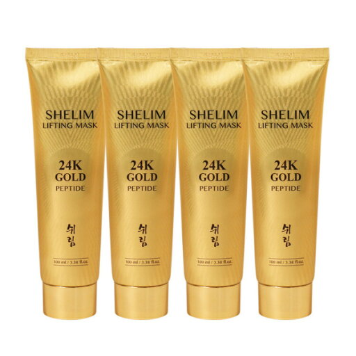 (4個) シュリンプ24Kゴールドペプチドリフティングマスク 100ml (4個) シュリンプ24Kゴールドペプチドリフティングマスク 100ml