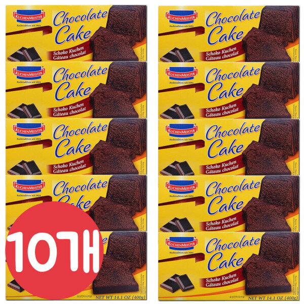 クチェンマイスターパン チョコレートケーキ 400g x 10個/チョコ松茸/ビッグパイ/カスタード/ケーキ/キッドオ/オートエガム/ゴーソミの商品画像