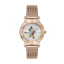 ディズニー ミッキーマウス 女性 メッシュメタル 腕時計 D12027MRW