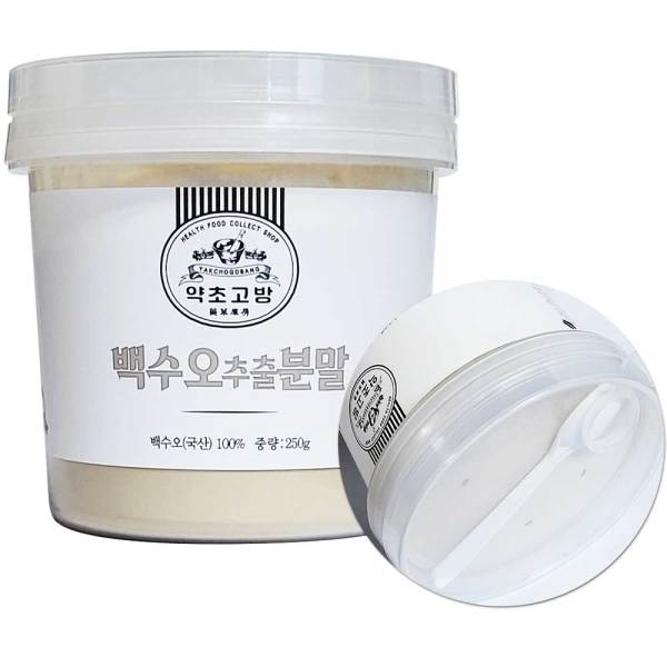 韓国産 ニートオ抽出粉末 250g 白水オパウダー 100% - スプーン付