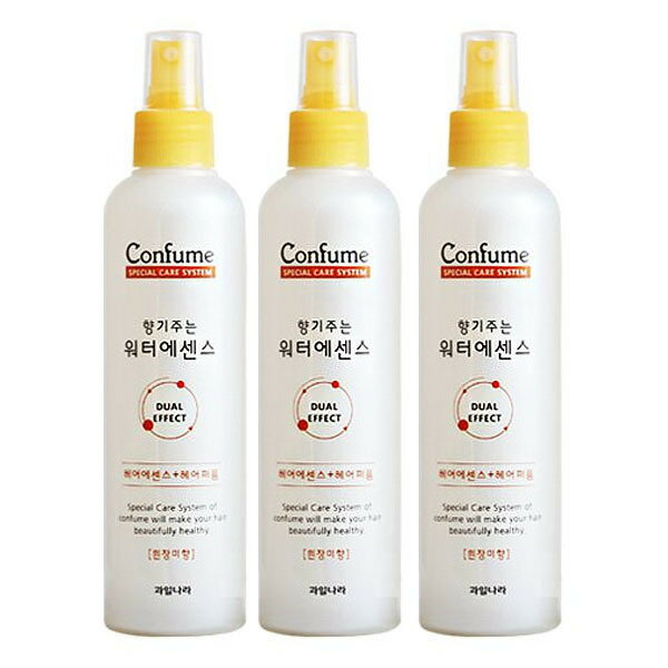 フルーツナラ コンピューム 香りを与えるウォーターエッセンス 252ml 白バラの香り 3個/ヘアエッセンス