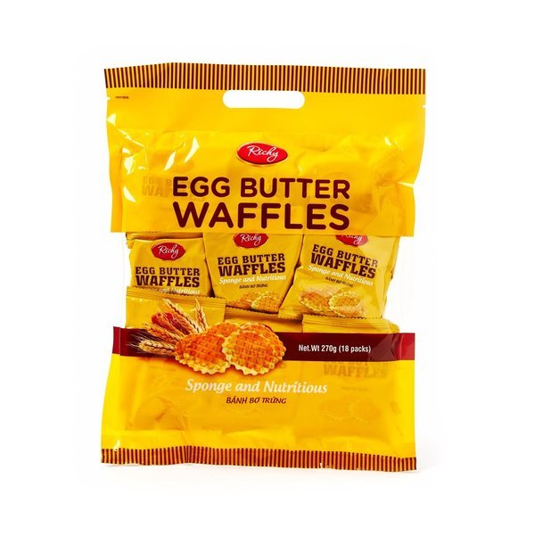 リッチエッグバターワッフル270g (18p) バターワッフル270g(15gx18入)