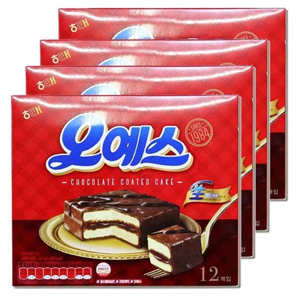 ヘテオイェス360gx4通お菓子おやつチョコレートパンケーキパイの商品画像