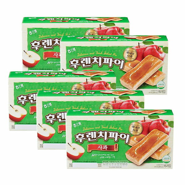 ヘテ製菓 フレンチパイリンゴ 192g 5箱