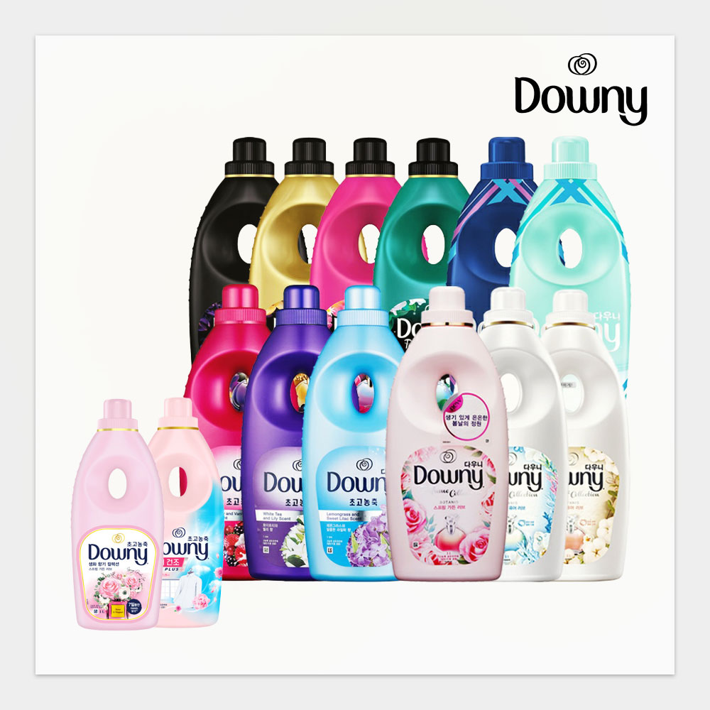 【DOWNY】 香選択 (3本/4本セット) KPOPアイドルPICK柔軟剤 ダウニー 1L 7種 BTS 韓国柔軟剤