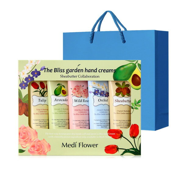 ザブリスガーデン5種 ハンドクリーム セット / 5+1おまけ// + ショッピングバッグ