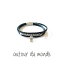 ȥ ǥ twist string men bracelet black