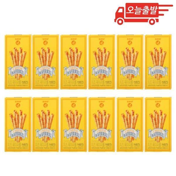 nobrand チーズウエハロール 115g 12個