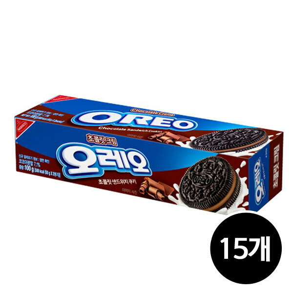 オレオチョコレートクリーム 100g 15個の商品画像