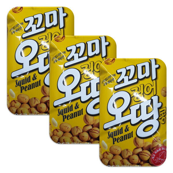 Squid peanut snack 270g x 3 packs ちびイカピーナッツの商品画像