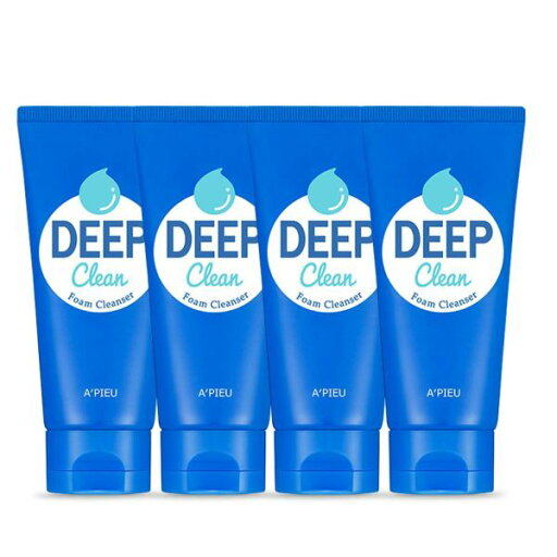 アピュー ディープクリーン フォーム クレンザー 130ml 4個 アピュー ディープクリーン フォーム クレンザー 130ml 4個
