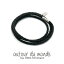 triple line men bracelet (black)