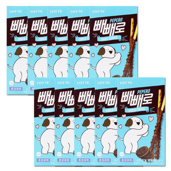 ロッテ製菓 ペペロ チョコクッキー 37g x 10個のサムネイル