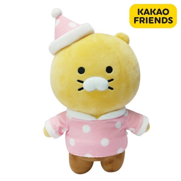 カカオフレンズ チュンシク グッドナイト ピンク ぬいぐるみ 27cm 愛着 動物のサムネイル