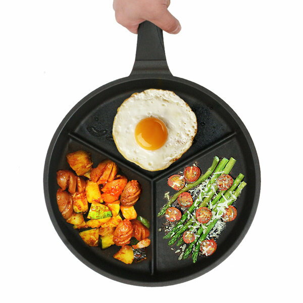 トリプル 分け フライパン 28cm 分けフライパン 分割フライパン