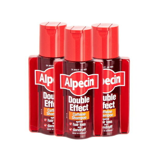 ダブルエフェクト カフェイン シャンプー 200ml x 3個 ダブルエフェクト カフェイン シャンプー 200ml x 3個