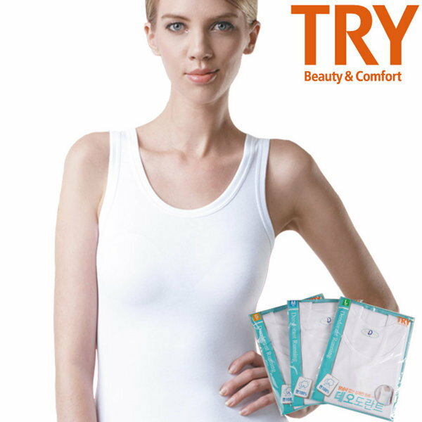 デオ加工 レディースタンクトップ/ノースリーブ/レディース/ランニング/イあなた/ホワイト