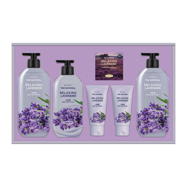 LG LG 24年 お正月 ギフトセット 生活の感動 ボディケアセット ラベンダー
