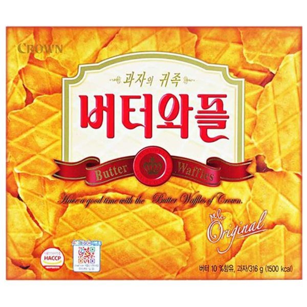 クラウンバターワッフル 316g(12袋)/ お菓子/ おやつのサムネイル