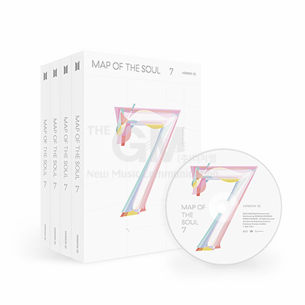 1CD_BTS(BTS)-MAP OF THE SOUL:7(歌詞ブック+ミニブック+フォトカード+葉書+ステッカー+カラーリングペ..