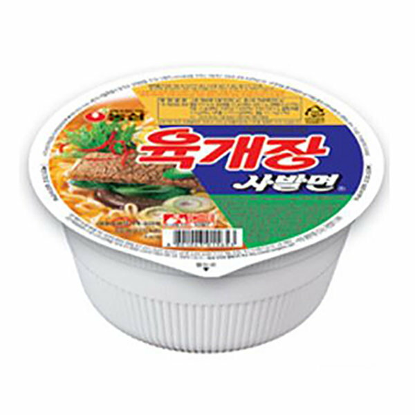 農心ユッケジャン どんぶり麺 86gx24/ 辛ラーメン/ 安城湯麺/ スナック麺