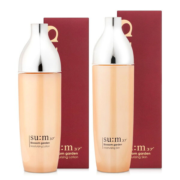 スム37 ブロッサムガーデン モイスチャライジング2点セット (スキン+ローション)