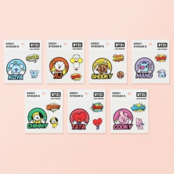 BT21 エポキシステッカー - G網