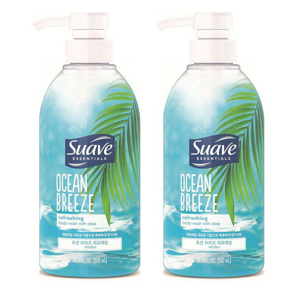 Unilever/Suave/Ocean/Body Wash/500ml/x2 1