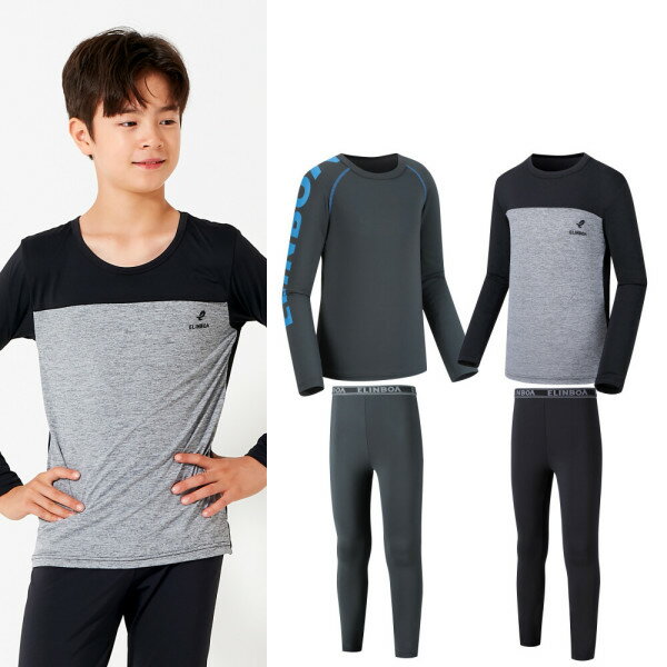 elinboa TECH. INNER WEAR for junior주니어 아스킨 기능성 내의2SET_EQS521 효성 아스킨 / UV차단효과 / 흡한속건 비침방지 / 국내생산 / 어린이 제품 안전인증 제품소재 폴리에스테르93%, 폴리우레탄7% 제품사이즈 120호,135호,145호,155호,165호 KC인증(어린이제품 안전) 공급자적합성확인 강력한 UV차단효과 강력한 자외선으로부터 우리아이들을 보호해줍니다. 놀라운 땀 흡수력과 쾌속건조 땀을 방출하고 냉기를 차단하는 방법으로 체열 보존력이 뛰어 납니다 비침방지 Tio2 함량을 올리게 되면, 폴리에스테르가 가진공정수분율 그리고 열전도성이 높아지기 때문에냉감효과가 있다고 말할 수 있으며또한, Tio2의 함량이 높으니 빛의 산란 또는 난반사를촉진시키기 때문에 비침방지 효과가 있습니다 편안한 착용감과 높은 퀄리티를 제안 폴리우레탄 스판 재질이 함유되어 착용자의 형태에 따라자유롭게 신축이 되며 어떠한 체형에도 편안한 착용감을 제공합니다.겉옷 속에 껴입는 단순한 내의로서 뿐만이 아닌실내나 일상생활에서 단독착용으로도훌륭한 핏과 퀄리티를 보여줍니다. MADE IN KOREA &nbsp;국내생산제품&nbsp;&nbsp;전체공정 모든 원부자재를 대한민국에서 구입하여전체공정을 국내에서 제작한 믿을 수 있는 제품입니다. &nbsp; 제품 상세 사이즈&nbsp;&nbsp; &lt;단위:cm&gt; &nbsp; 세탁방법 및&nbsp;주의사항&nbsp;&nbsp; 진한색상은 염색물로서 물에 담가두거나 삶지 마십시오.혼합세탁시 이염의 우려가 있으므로 반드시 분리세탁 하십시오.물에 30분이상 담궈두지 마십시오.반드시 단독세탁 하십시오.세탁부주의로 인한 제품손상은 보상받을 수 없으므로 반드시 세탁방법을 지켜주십시오. &nbsp; 주문/반품/교환시 주의사항&nbsp;&nbsp; 교환 또는 반품시에 제품에 동봉된 반품요청서 작성 후 보내주시기 바랍니다.(반품요청서가 없는 경우 구입하신 쇼핑몰 고객센터를 통하여 접수)상품에 부착된 택과 라벨을 제거하거나, 세탁을 한 상품은 교환/반품이 불가하오니쇼핑 후 꼭 참고해주시기 바랍니다.제품의 하자 또는 파손에 의한 반송비용은 업체에서 부담합니다.단순변심에 의한 교환이나 반품의 경우, 반송에 필요한 택배비용은 고객님께서 부담하셔야 하며 무료배송으로 기출고가 되었을 경우 반드시 왕복배송료를 지불하셔야 합니다. 출고및 배송일정 월~금 오후 2시이전 주문건까지 당일출고 확정(휴무일 제외) 제품요약정보 제품소재 폴리에스테르93%, 폴리우레탄7% 색상 상품이미지 참조 치수 120호,135호,145호,155호,165호 제조사(수입자)&nbsp; 엘리펀스토리 제조국&nbsp; 한국 세탁방법 및&nbsp;취급시주의사항 되도록이면 손세탁해주세요자세한 사항은 상품설명서 세탁방법을&nbsp; 참조해주세요 제조년월 2020년 08월&nbsp;(이후 상시제조) 품질보증기준 관련 법 및 소비자 분쟁해결 규정에 따름&nbsp; A/S책임자와전화번호 엘리펀스토리 고객센타 032-665-2229