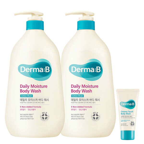 Daily/Moisture/Body Wash/880ml/1+1