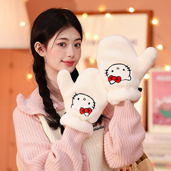 ꥪ Sanrio/Hello Kitty/Junior/Adult/Thumb/Gloves