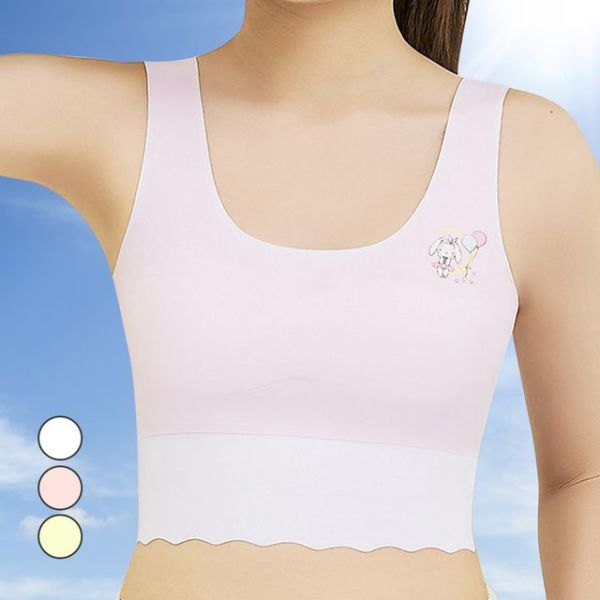 ジュニア スポーツブラ 学生 小学校高学年ブラ ジュニア シームレスブラ ブラジャー