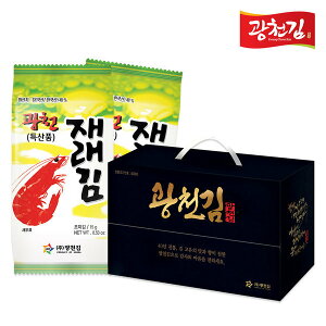 廣川 在来海苔 エビ 食卓海苔 ギフトセット 15g X 30袋(1BOX)
