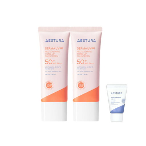 Atobarrier 365 Red Calming Tone-up Sunscreen 40ml (1+1) Atobarrier 365 Red Calming Tone-up Sunscreen 40ml (1+1)
